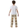 thumbnail image 4 of FORMRS Boys Pajama Pants with Pockets Size 13-14Y Kids Lounge Sleep Bottoms, Geometric Designs, 4 of 8