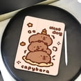 thumbnail image 3 of Tuohive Cartoon Capybara iPad Case for iPad 10th Generation(2022//2023) 10.9in Auto Wake Sleep TPU Smart Stand Back Cover with Pencil Holder, 3 of 9