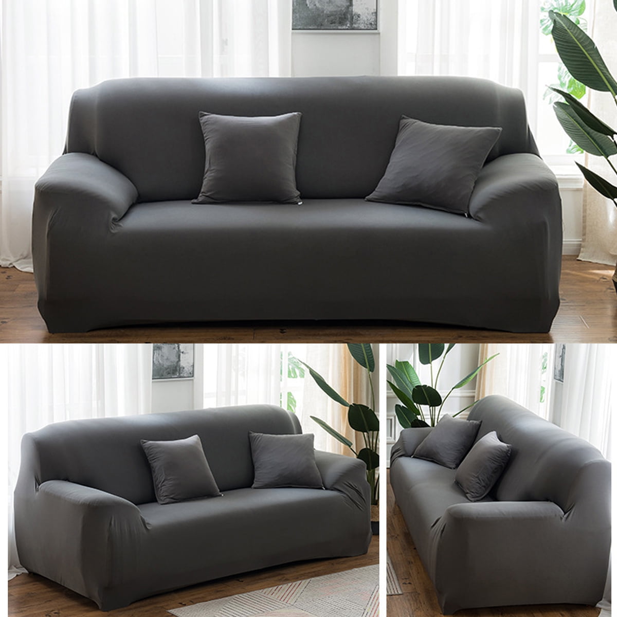 Completely Enveloping Sofa Cover,1/2/3/4 Seater Couch Sofa Cover