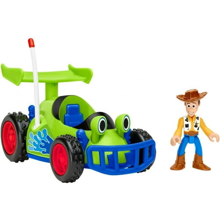 Imaginext Disney Pixar Toy Story Woody Figure & RC Vehicle
