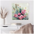 thumbnail image 5 of Amanti Art Bougainvillea Garden I Framed Canvas Wall Art Print, 5 of 7