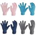 thumbnail image 4 of Guantes de Limpieza Uxcell Microfibra, Azul, Azul Oscuro, Gris, Rosa, 4 Pares, 4 of 5