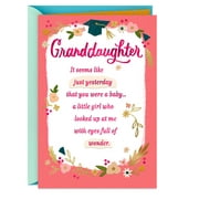 Hallmark Graduation Greeting Card for Granddaughter (Full of Wonder)