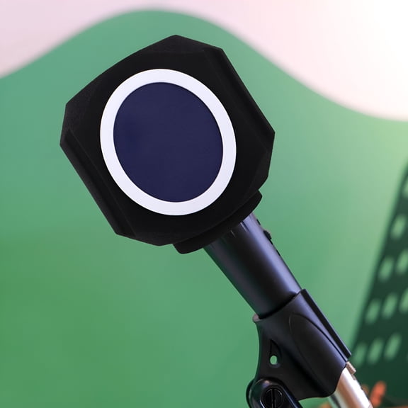 GJX Portable Recording Vocal Isolation Booth Microphone Pop Filter Shield Accessory Microphone Isolation Shield For Recording