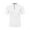 White#04, variant on Handshe Fashion Men's Casual Fashion Solid Color Button Lapel Hook Buckle T-shirt Short Sleeved Comfort Tee Top