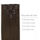 thumbnail image 2 of Extensiones de cabello para coser Cabello humano real 16 pulgadas 100G Extensiones de cabello de trama Cabello humano Balayage Rubio ceniza a rubio Destacados Extensiones de cabello de trama atadas a, 2 of 5