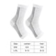 thumbnail image 4 of Calcetines Calcetines de compresión de tobillo - Tendinitis de Aquiles Brace (Blanco S / M) * 2 Cgtredaw multicolor Única para Hombre, 4 of 5