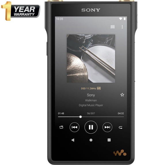 Open Box Sony NWWM1AM2 Walkman High Resolution Digital Music Player - Black with 1 Year CPS Premium Warranty Pack