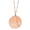925 Sterling Silver Radiant Essence Rose-tone Flash 24k Plate Neck 2in Extension - with Secure Lobster Lock Clasp 17"