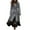 1-Grey, variant on YAYUBA Women's Business Casual Notch Lapel Wool Coat Double Dressy Long Winter Pea Coat