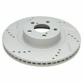 thumbnail image 6 of Front & Rear Performance Drilled Slotted Brake Rotor Kit For Subaru, 6 of 6