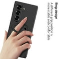thumbnail image 5 of for Samsung Galaxy Z Fold 5 5G Case with Magnetic Ring Holder, Z Fold 5 Magnetic Case Compatible with Magsafe Built in Screen Protector Thin Hard PC Protective Cover Case for Z Fold 5, Black, 5 of 8