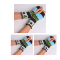 thumbnail image 1 of 3 pares de guantes de lana espesa para árbol de Navidad sin dedos abiertos, guantes de punto nuevos, guantes de medio dedo, D, 1 of 4