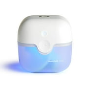 Munchkin Portable UV Sterilizer Plus with Rechargeable Battery and Transparent Base, Mini UV Light Sanitizer Box Eliminates 99.99% of Germs in 59 Seconds