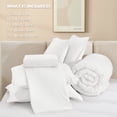 thumbnail image 7 of ANGENIA Queen Comforter Set White - 7 Pieces Bed in a Bag Boho Bedding Comforter Sets for Queen Size Bed, All Season Soft Fluffy Tufted Bed Set with Comforter, Sheets, Pillowcases & Shams, 7 of 7