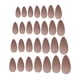 thumbnail image 5 of 24 piezas de uñas postizas naturales largas de cobertura completa, 12 tamaños diferentes para Beige, 5 of 8