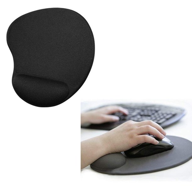 Mouse Pad Comfortable Cushioned, Perfect Height for Easy Clicking