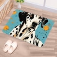 thumbnail image 5 of Spotted Dog Non-Slip Polyester Office Mat Chair Rug - Machine Washable Office Rug, 5 of 6