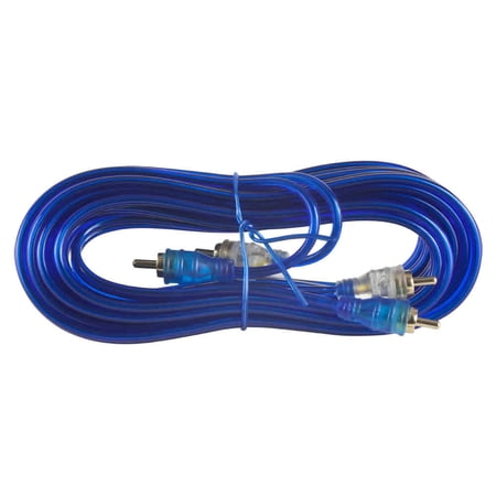 Install Bay IBRCA5M RCA Cables Clear Blue 5M Compact End Each
