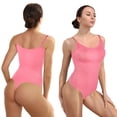 thumbnail image 2 of Cinvik Bodysuit Thong Body Suit Shapewear Round Neck Spaghetti Strap 1PCS Polyamide 3XL 4XL, 2 of 6