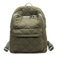 thumbnail image 1 of Mochila Diaria para Mujer Color Sólido Suave para Viajes (verde), 1 of 9