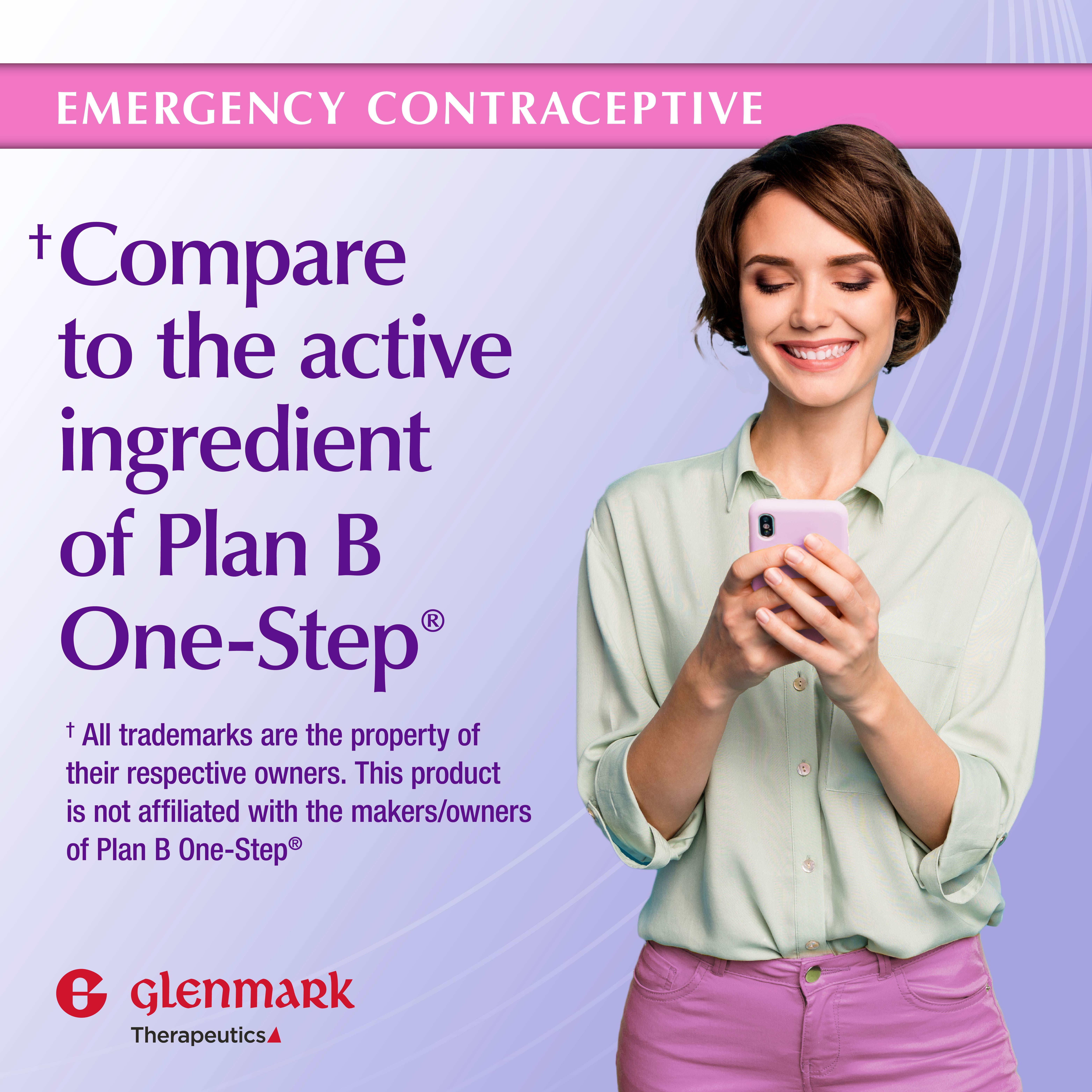 Glenmark Therapeutics Emergency Contraceptive Tablet, Levonorgestrel 1.5mg, Reduces Chance of Pregnancy After Unprotected Sex