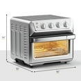 GVN Extra Large Countertop Oven,21.5 Quart 1800W Air Fryer Toaster