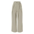thumbnail image 6 of Sngxgn Womens Yoga Sweatpants Wide Leg Lounge Pants Drawstring Workout Comfy Joggers Pants with Pockets(Grey,S), 6 of 7