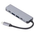 thumbnail image 3 of Adaptateur de Moyeu de Type C, Puce de Conversion Intégrée, Concentrateur de Type C de 5 Go/S, Plug And Play, pour l'Usage Professionnel d'Ordinateur d'Orage, 3 of 8