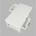 thumbnail image 5 of Jofran North Fork Acacia 2 Drawer Coffee Table with Casters, 5 of 7