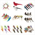 thumbnail image 2 of Fuwaxung 1PCS/2PCS Artificial Birds Fake Foam Animal Simulation Feather Birds Models DIY Wedding Home Garden Ornament Decoration, 2 of 7