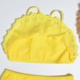 thumbnail image 4 of Girls Swimsuits Girls Swimsuit with Shorts Girls' Two-Piece Swimwear Teen Girl Bathing Suits for Kids 5-6 Years Girls Fashion, 4 of 6
