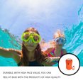 thumbnail image 4 of Soidarity Bolsa Impermeable Flotador Botón de color sólido Paquete inflable Saco Fácil operación Ecológico Artículos deportivos Pesca Deportes acuáticos Naranja Soidarity OD029448-01, 4 of 6