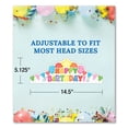 thumbnail image 4 of Student Crown, Birthday, 14.5 x 5.13, Assorted Colors, 30/Pack | Bundle of 5 Packs, 4 of 4