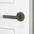 thumbnail image 2 of Viaggio Clolus_Sd_Rh Circolo Right Handed Solid Brass Non-Turning One-Sided Dummy Door, 2 of 7