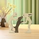 thumbnail image 4 of Estatua de madera de y perro, pequeña figura de animal, artesanía, regalo para amantes de los perros, escultura artesanal de mascota para mesa, 4 of 7