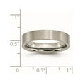 thumbnail image 6 of Titanium Flat 5mm Brushed Band, 6 of 7