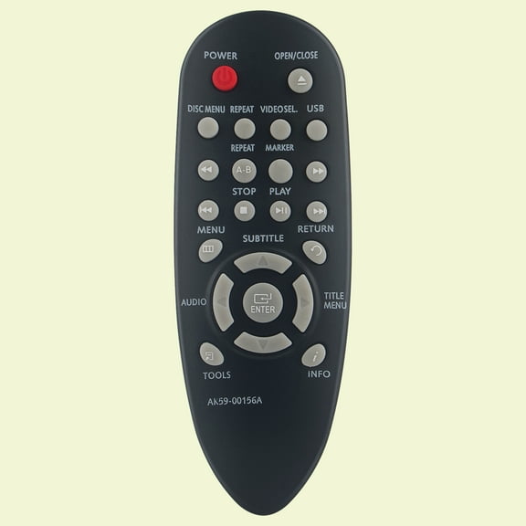 AK59-00156A Replaced Remote fit for Samsung DVD Player DVD-E350 DVD-E370 DVD-E365 DVD-E360 DVD-E360K DVD-E360/XU