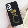 thumbnail image 1 of Funda de teléfono para Samsung Galaxy A52, A52S, A53, A 52 S, A 53, funda de lujo con letras de corona, funda de pareja para SamsungA52, a 52 s, 4G, 5G Fivean unisex, 1 of 2