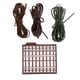 thumbnail image 3 of Kit de Pesca Accesorios Aparejos Seguridad Tubos Giratorios Rig Anzuelos Plomos, 3 of 8
