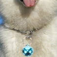 thumbnail image 2 of 6 cascabeles colgantes para collar de perro o gato, de acero inoxidable, pequeños, para mascotas, 2 of 6