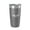 Dark Gray, variant on Duck Lake Map Tumbler Travel Mug Insulated Laser Engraved Coffee Cup Muskegon County Michigan 20 oz Coral