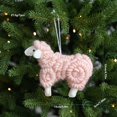 thumbnail image 3 of Clearance Under $1.39 Knitted Sheep Hanging Ornament Soft Stuffed Figure for Christmas Tree Holiday Decor, 3 of 4