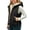Black, variant on Tdoqot Toddler Girls Puffer Vest Fleece Lined- Warm Full Zip Midweight Casual Winter Sleeveless Jacket Purple Size 6 T