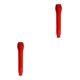 thumbnail image 1 of Inteprter Juguete de micrófono para niños simulado Micrófonos de juego de simulación para niñas Niños Chldren Red 2piezas Rojo, 1 of 1