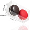 thumbnail image 3 of Macaron Boxes SLShePack de plástico transparente, 100 unidades para 2 macarons, 3 of 6