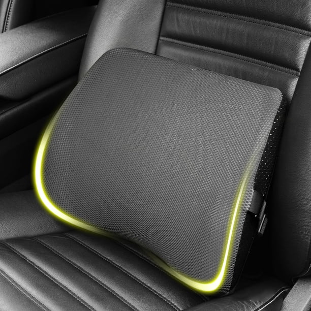 Almohada de Soporte Lumbar TISHIJIE para Coche y Silla de Oficina