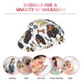 thumbnail image 6 of KLL Rottweiler Pattern Shower Cap & Bath Cap for Women,Reversible Oversized Waterproof Shower Caps for all Hair Lengths,Elastic Reusable Bathing Hair Cap, 6 of 6