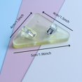 thumbnail image 3 of 5pcs Creative Triangle Clip Book Edges And Corners Clip Color Document Clip Junior High School General Examination Paper Data Storage And Arrangement Clip Note Clip, 3 of 5