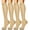 4Pairs Beige, variant on 4 Pairs Medical Sport Compression Socks for Women & Men - 15-20mmhg Graduated Knee-High Support Recovery Socks for Nurses, Medical, Running, Cycling, Athletic